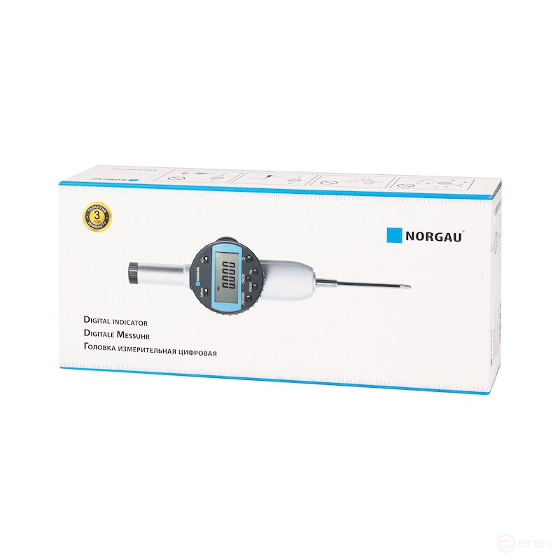 Головка измерительная цифровая NORGAU Industrial 50 мм/2", NID-5001