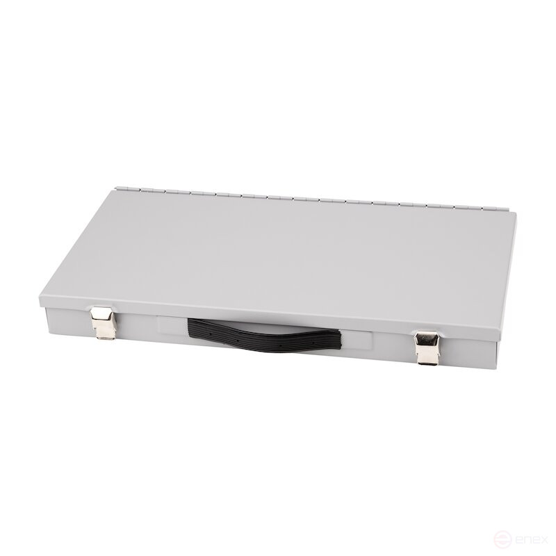 Set of hand taps and dies NORGAU Industrial M3-M12, HSS, 45 items