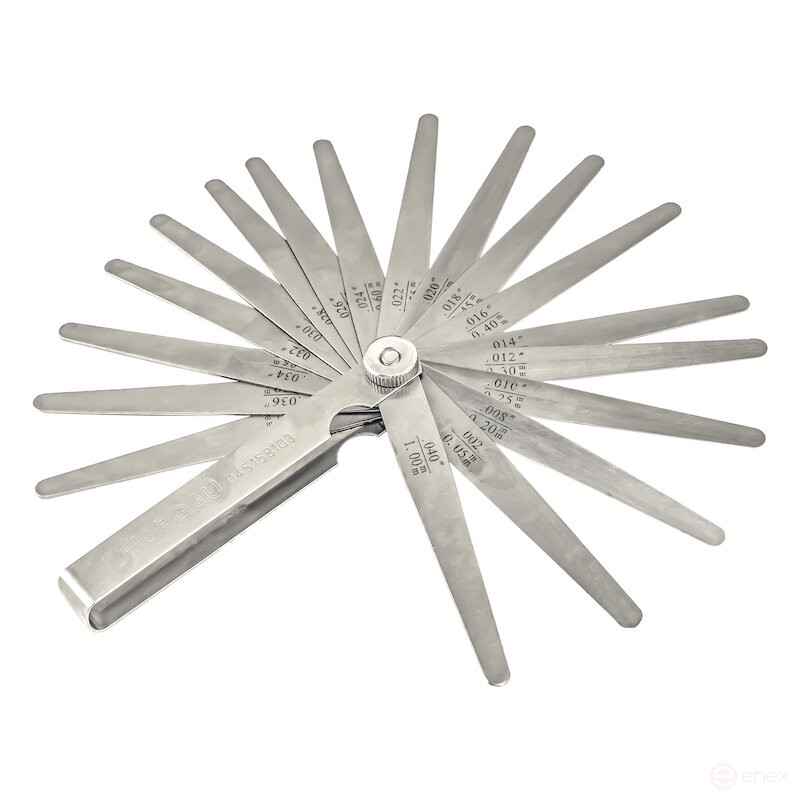 Set of probes NORGAU Industrial 0.05-1.0 mm (20 pieces)