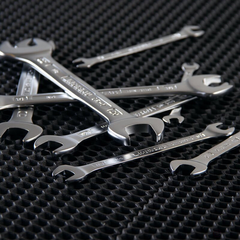 Набор рожковых двусторонних ключей NORGAU Industrial NBS6-008, 8 предметов