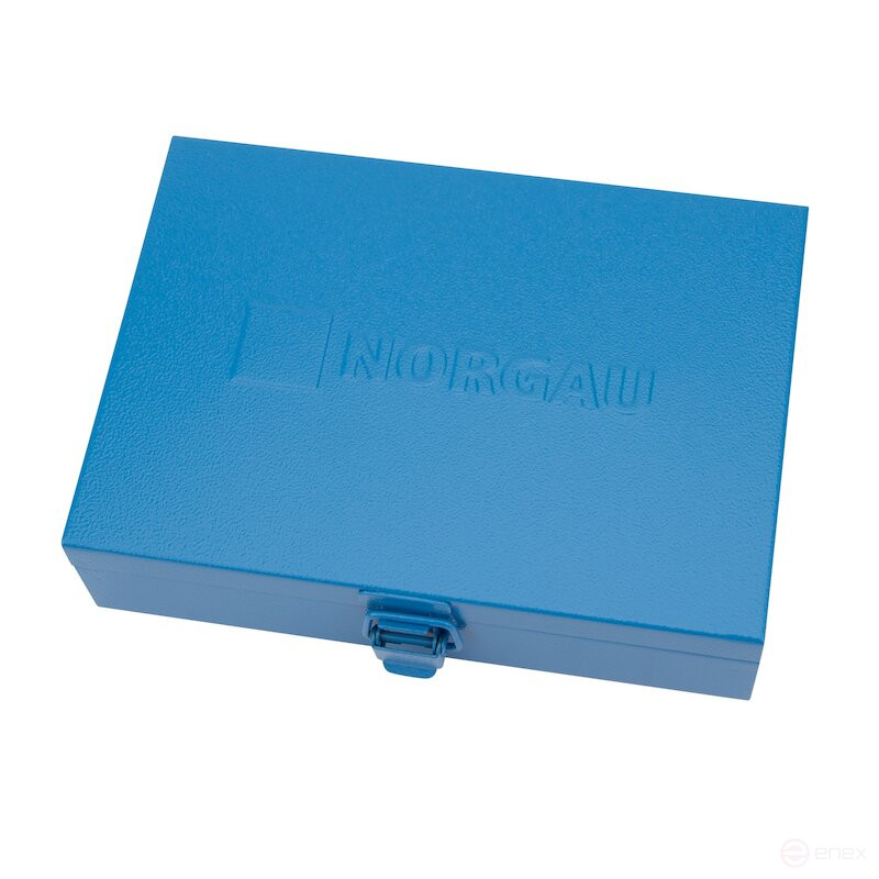 Набор шестигранных торцевых головок NORGAU Industrial с аксессуарами 1/4”, 19 предметов, N20