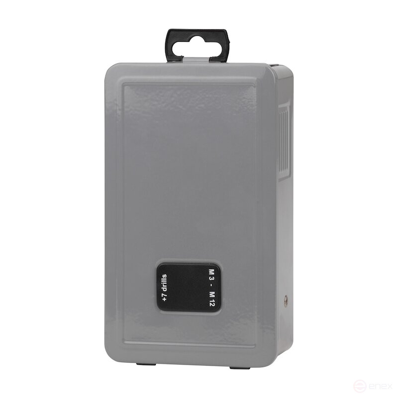 Набор ручных метчиков и плашек NORGAU Industrial M3-M12, HSS, 30 предметов