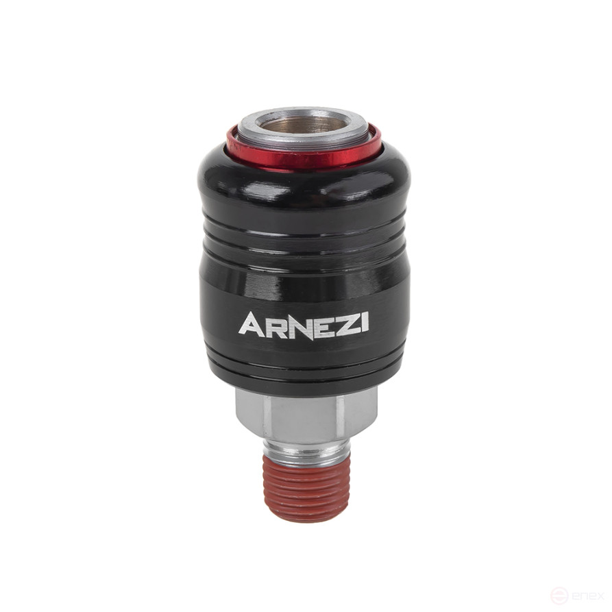 Соединитель быстросъемный 1/4", внешняя резьба, европейский стандарт Arnezi R7502100