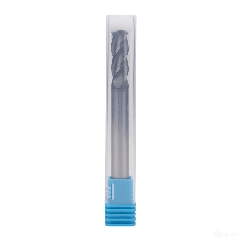 Universal end milling cutter NORGAU Industrial for metal 10 mm, Z4, VHM/AlCrSiN