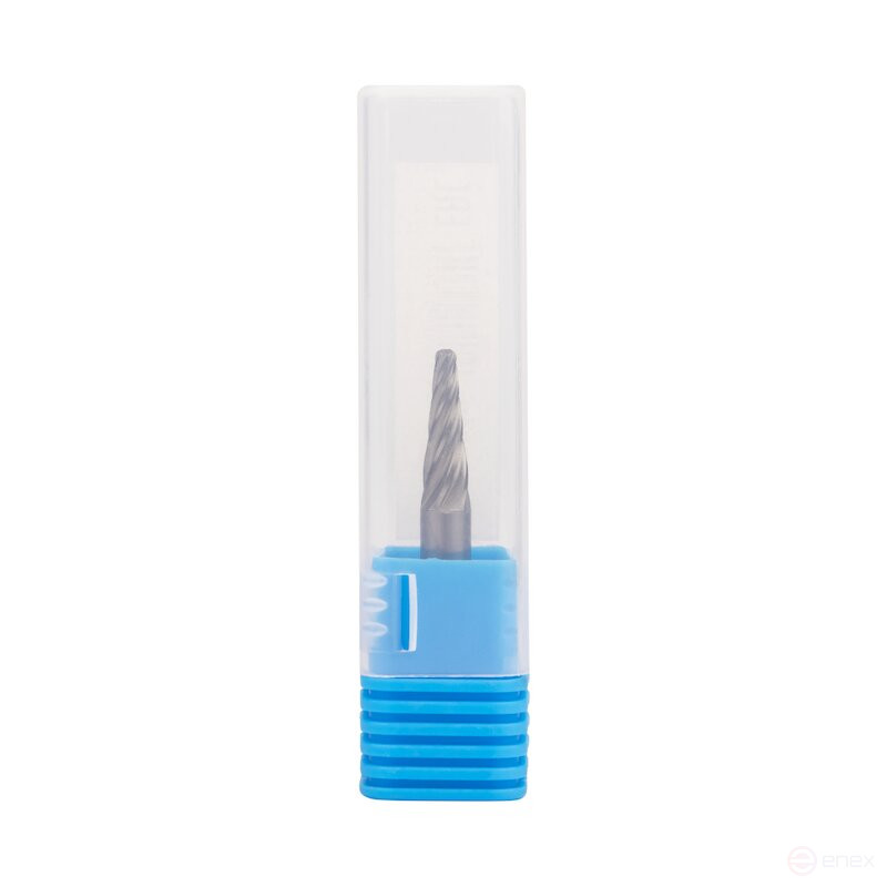 Борфреза твердосплавная NORGAU Industrial коническая 6 мм, 14°, форма L, ALU