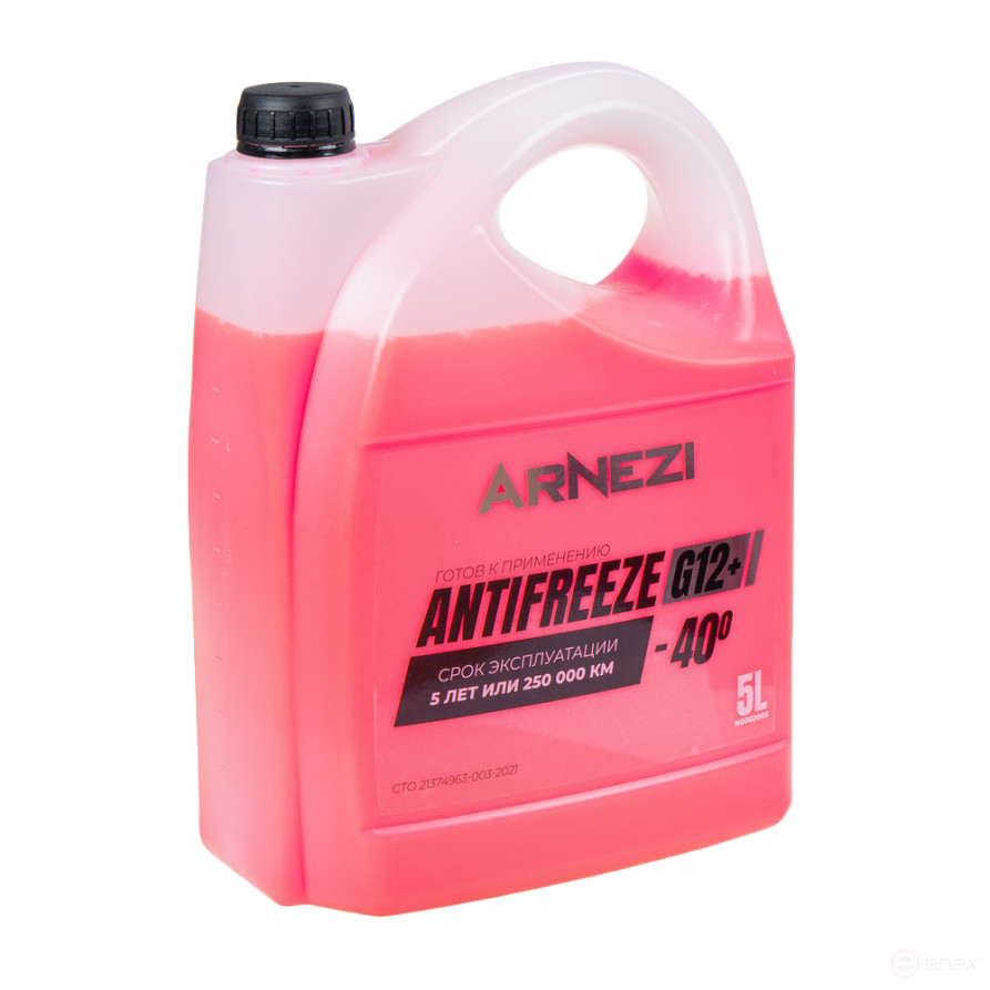 Antifreeze ARNEZI Red G12+ ready -40 red 5 L N0002005