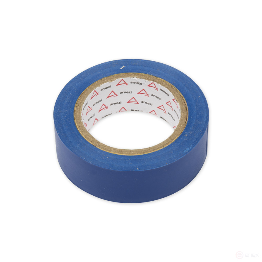 Изолента ПВХ 19 мм x10 м толщина 130 мик синяя ARNEZI R8030501