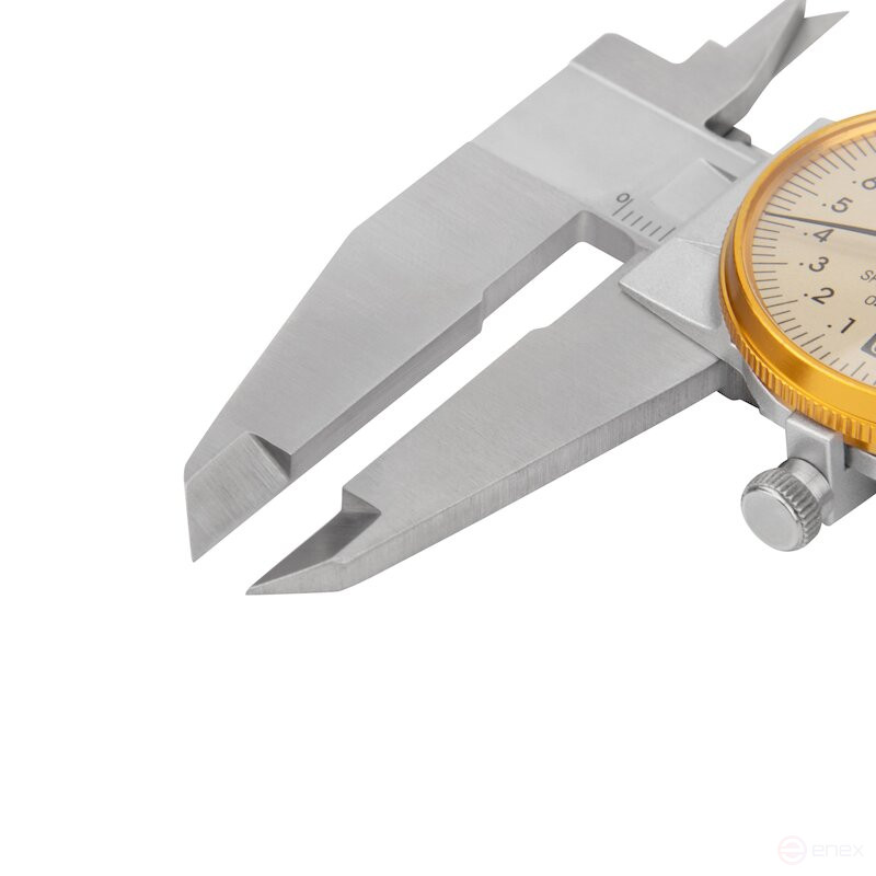 Штангенциркуль NORGAU Industrial с круговой шкалой 0-200 мм, NCR-2002