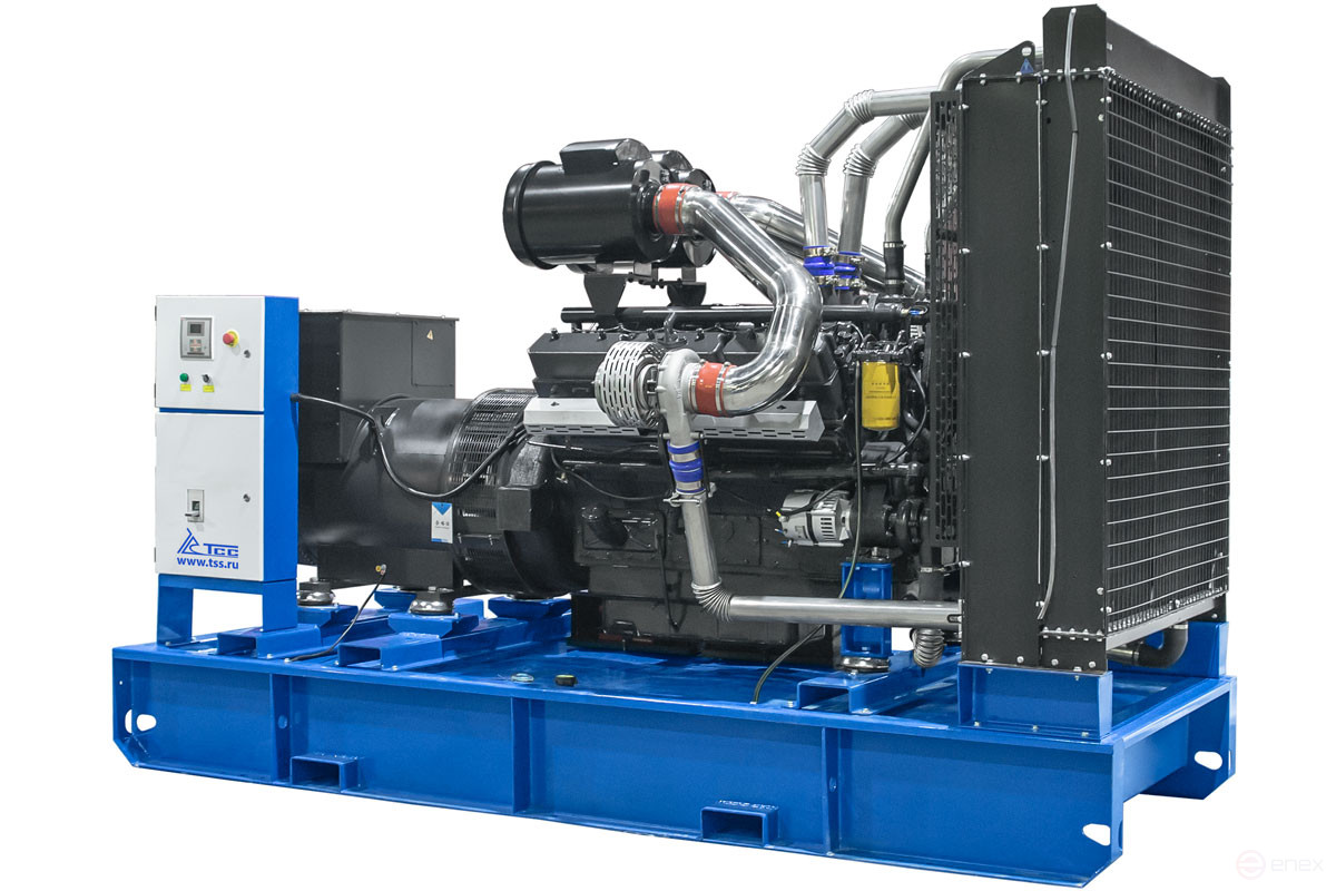 Diesel generator TSS AD-400S-T400 with AVR