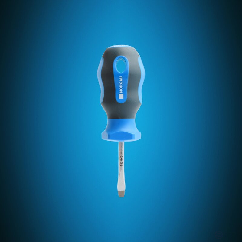 Slotted screwdriver NORGAU Industrial short 4x38 mm, N152