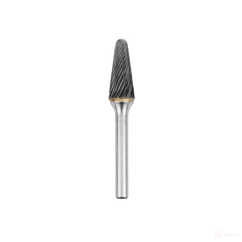 Carbide borehole NORGAU Industrial conical 12 mm, 14°, shape L, SCM