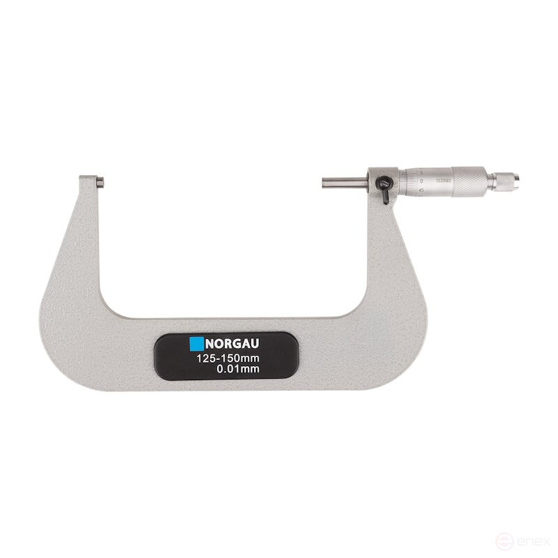 Микрометр NORGAU Industrial 125-150 мм, 0.01 мм, NM-150