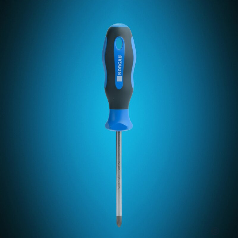 Отвертка крестовая NORGAU Industrial Phillips PH2х100 мм, N161