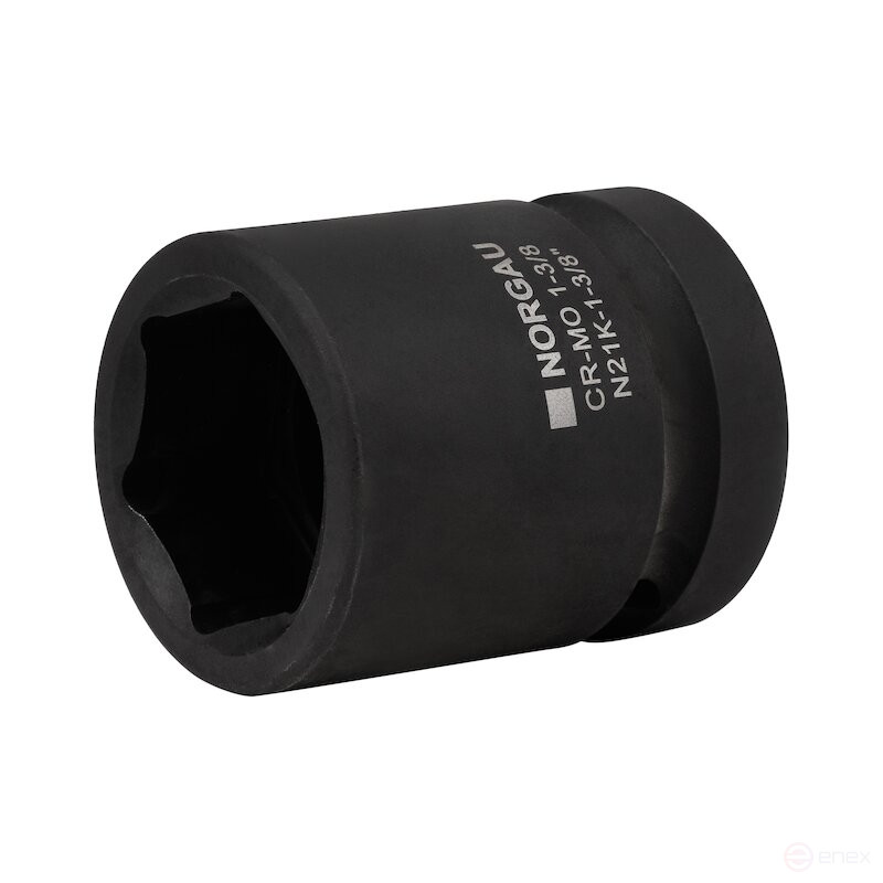 End impact head NORGAU Industrial hexagon inch 1", 1.3/8", N21K-1.3/8