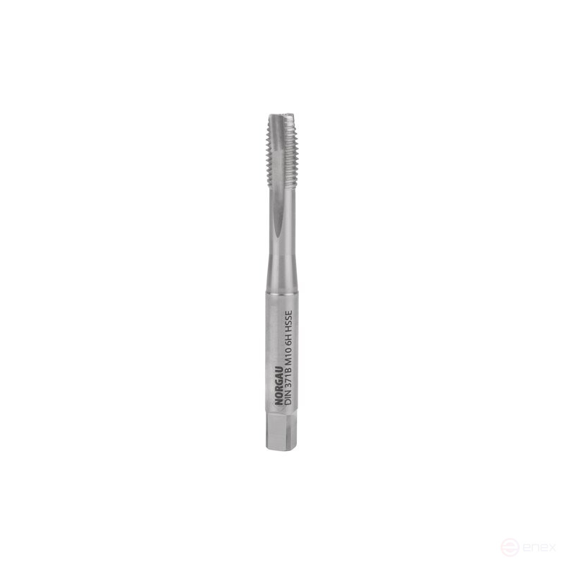 Machine tap NORGAU Industrial for through holes M10, form B, HSS-E