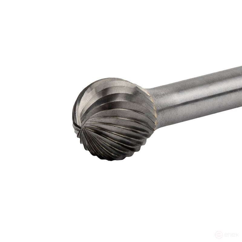 Carbide borehole NORGAU Industrial spherical 12 mm, shape D, SCM