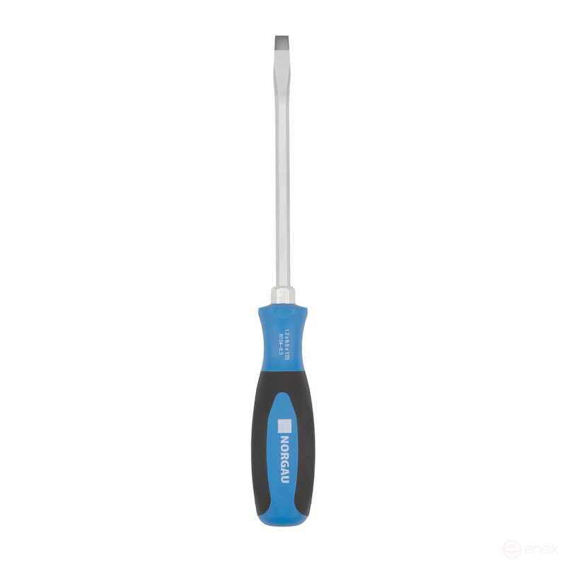 Отвертка шлицевая усиленная NORGAU Industrial 6.5х125, N154