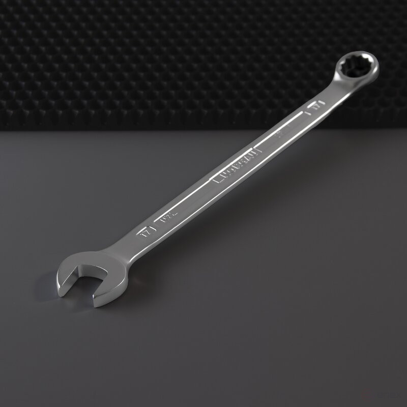 Ключ гаечный комбинированный удлинённый NORGAU Industrial 17, N7L-17