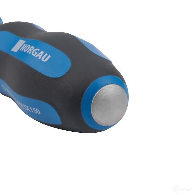 Отвертка крестовая NORGAU Industrial с ударным наконечником PH3, N161K