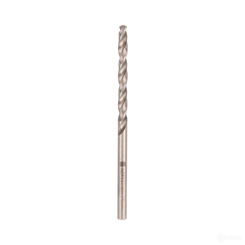 Spiral drill bit NORGAU Industrial for metal 3.5 mm, Z2, type VA, HSS-E