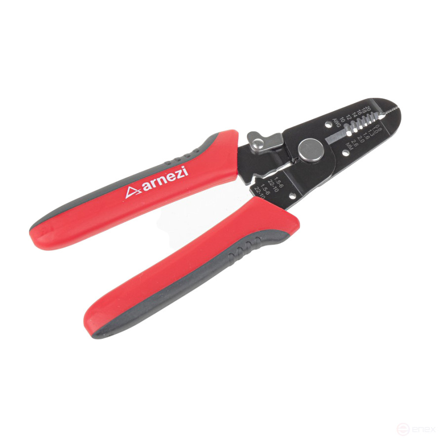 Клещи (стриппер) для снятия изоляции 190 мм. ARNEZI R6041003
