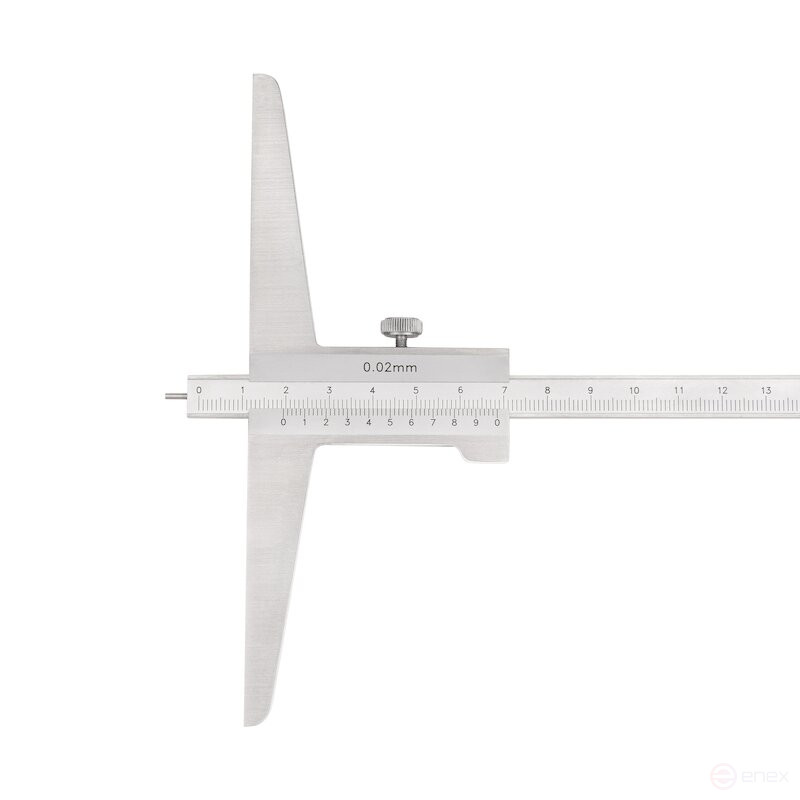 Штангенглубиномер NORGAU Industrial нониусный 0-200 мм, NDV-C