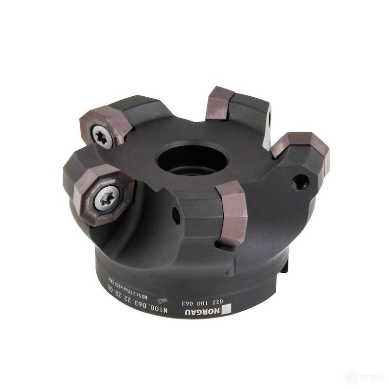Фреза торцевая со сменными пластинами NORGAU Industrial N100.D63.22.Z5.06