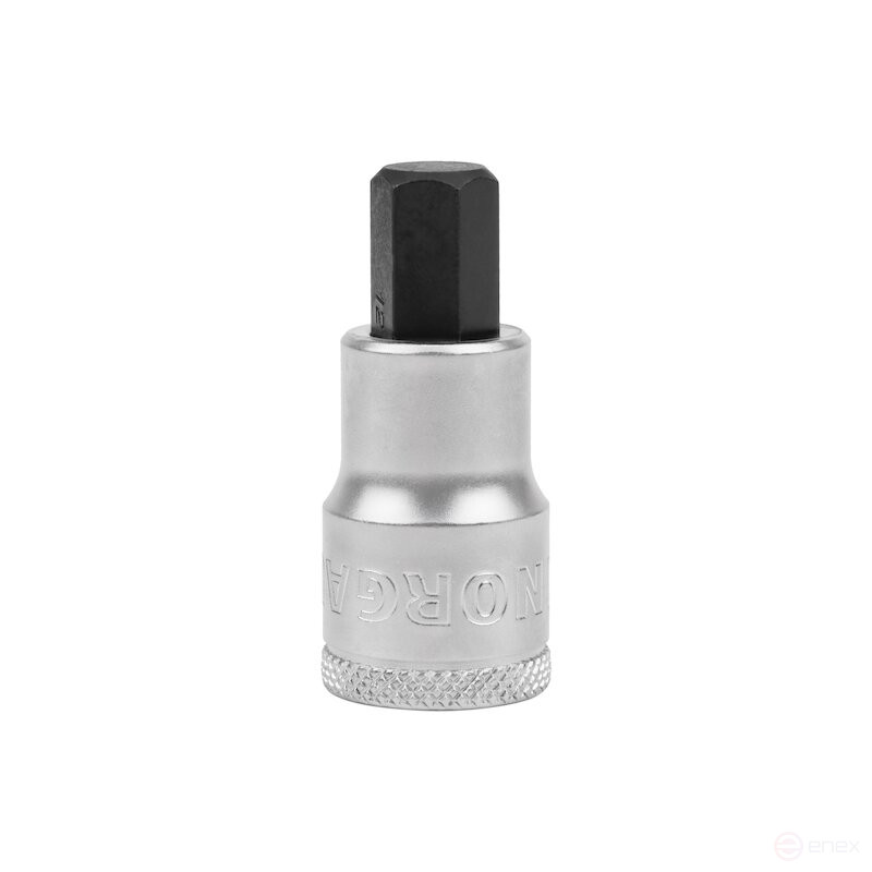 Головка торцевая NORGAU Industrial с шестигранной вставкой HEХ 1/2", 12 мм, N19IN-H