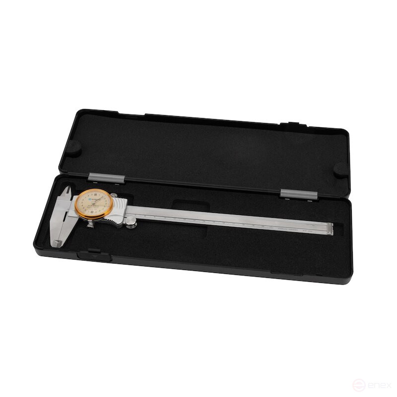 Штангенциркуль NORGAU Industrial с круговой шкалой 0-200 мм, NCR-2002