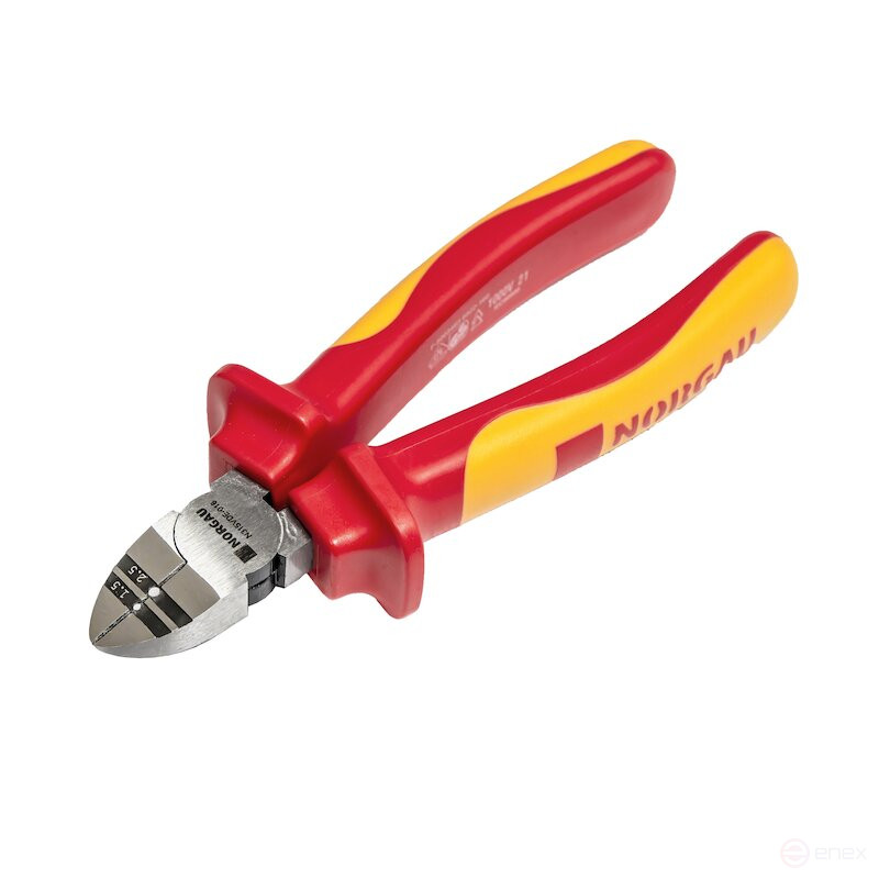 Бокорезы диэлектрические NORGAU Industrial со съемником изоляции 160 мм