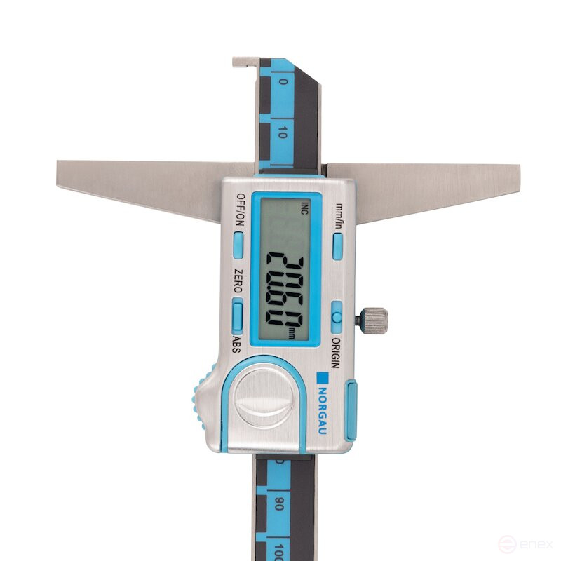 Штангенглубиномер NORGAU Industrial цифровой специальный 0-150 мм, NDD-H