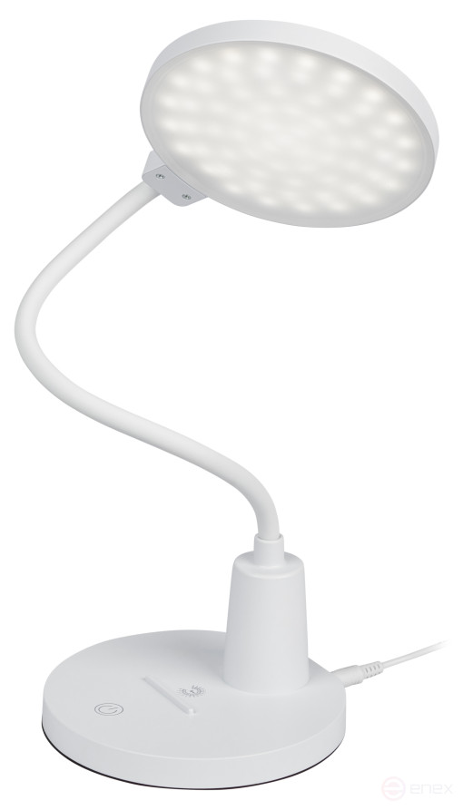 Настольный светильник ЭРА NLED-501-10W-W светодиодный белый