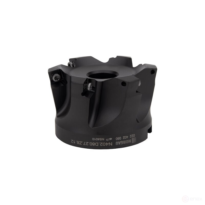Фреза торцевая со сменными пластинами NORGAU Industrial быстроходная N402.D80.27.Z6.12
