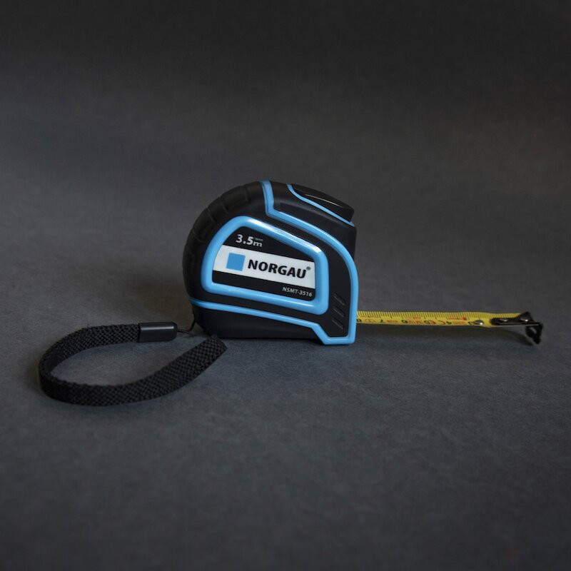 Рулетка измерительная NORGAU Industrial, 3.5 м х 16 мм, NSMT-3516