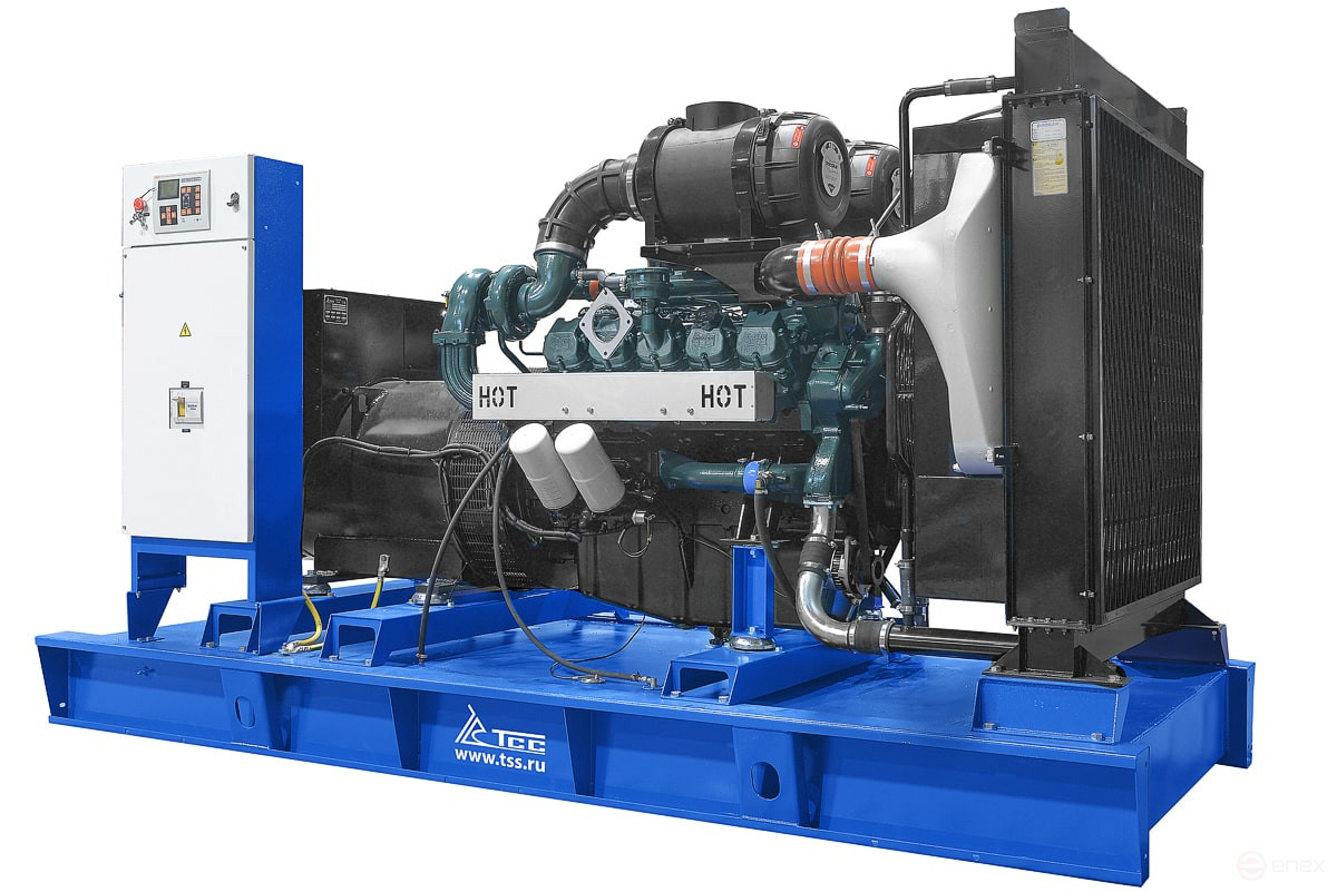 Diesel generator TSS AD-500S-T400-2RM17 (DP180LB)