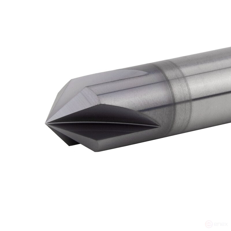 Milling cutter NORGAU Industrial carbide 90°, 12 mm, Z4, VHM/AlCrSiN