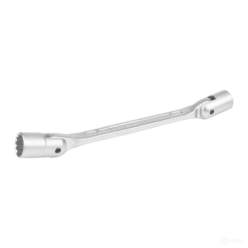 Ключ гаечный торцевой шарнирный двусторонний NORGAU Industrial 20х22, N34