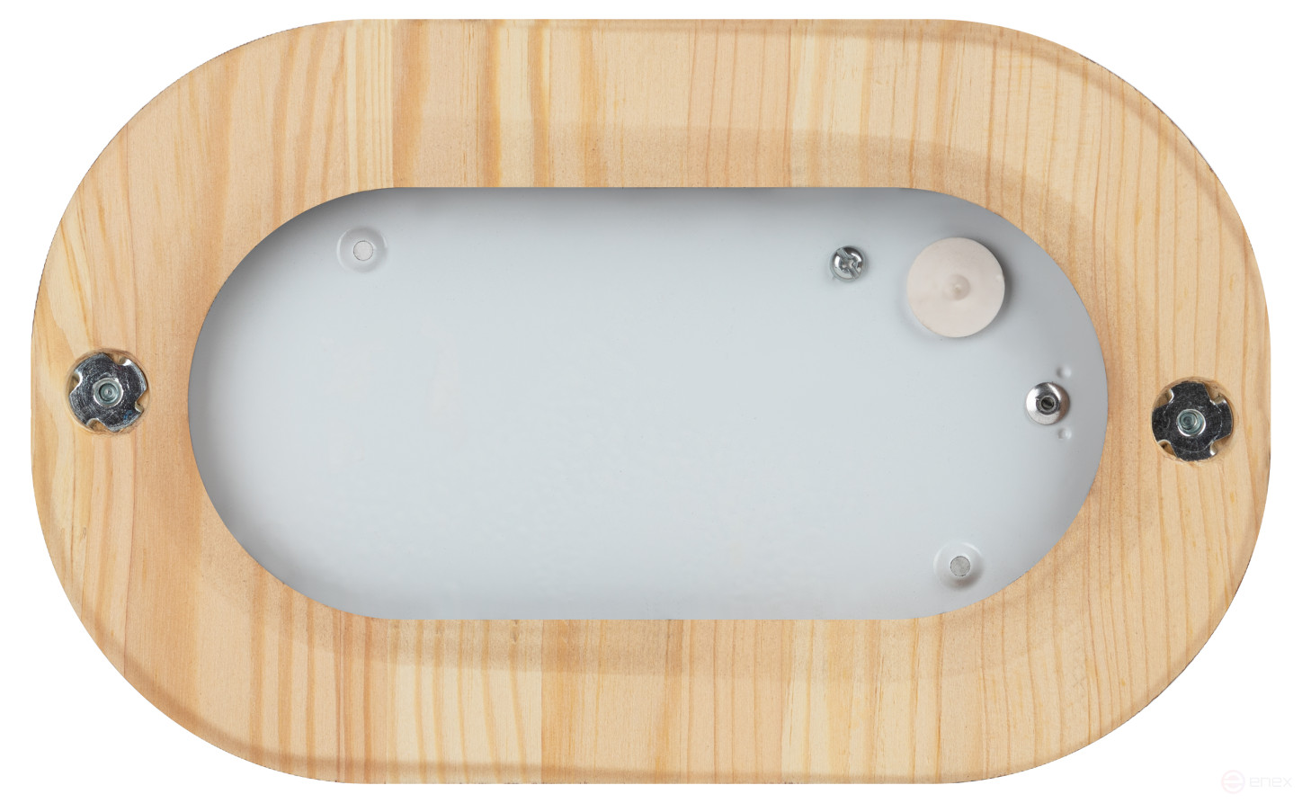 Светильник ЭРА НБО 04-60-011 Кантри дерево/стекло IP54 E27 max 60Вт 232х140 овал сосна