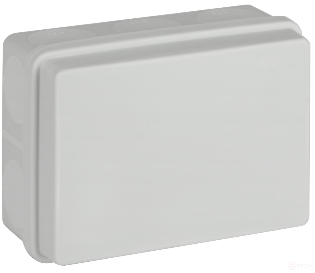 Soldering box ERA KOR-150-110-70- 11g-2MP two-component HF UV resistant 150x110x70mm grey Direct mounting IP67