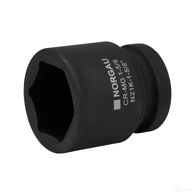 Головка торцевая ударная NORGAU Industrial шестигранная дюймовая 1", 1.5/8", N21K-1.5/8