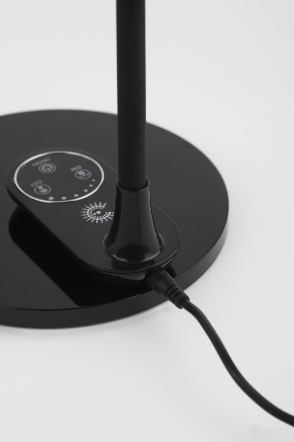 Настольный светильник ЭРА NLED-498-10W-BK светодиодный сo съемным основанием черный