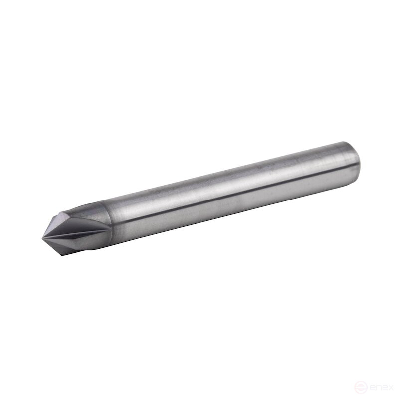 Фреза фасочная NORGAU Industrial твердосплавная 90°, 6 мм, Z4, VHM/AlCrSiN