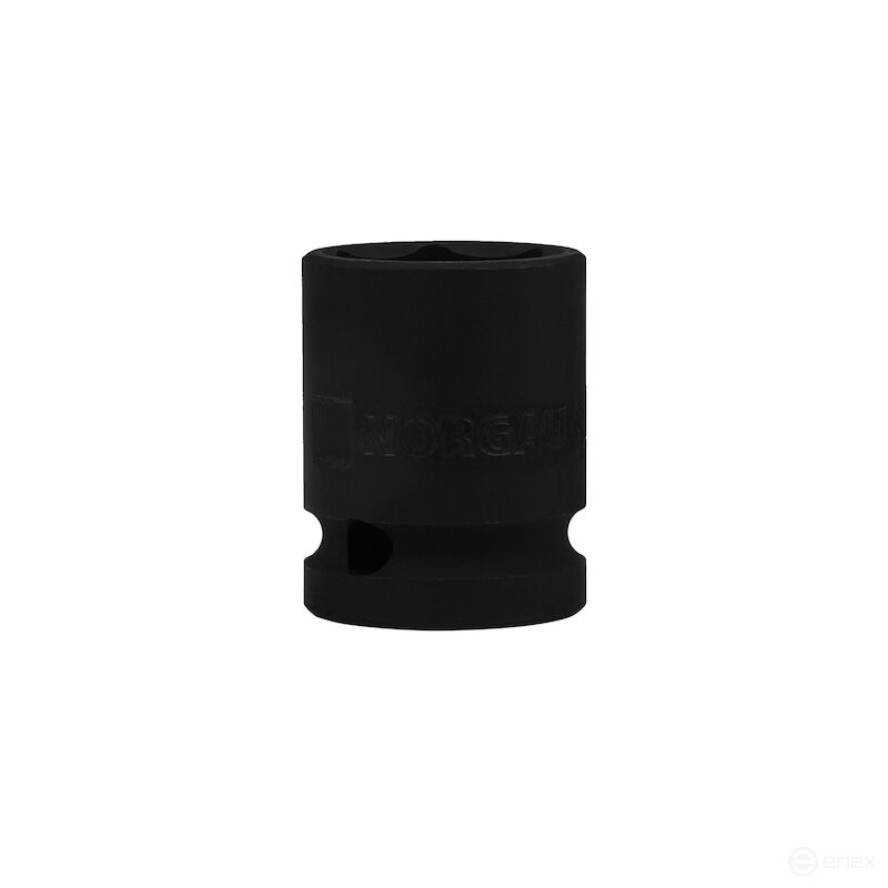 Головка ударная торцевая NORGAU Industrial шестигранная 1/2", 21 мм, N19K-21