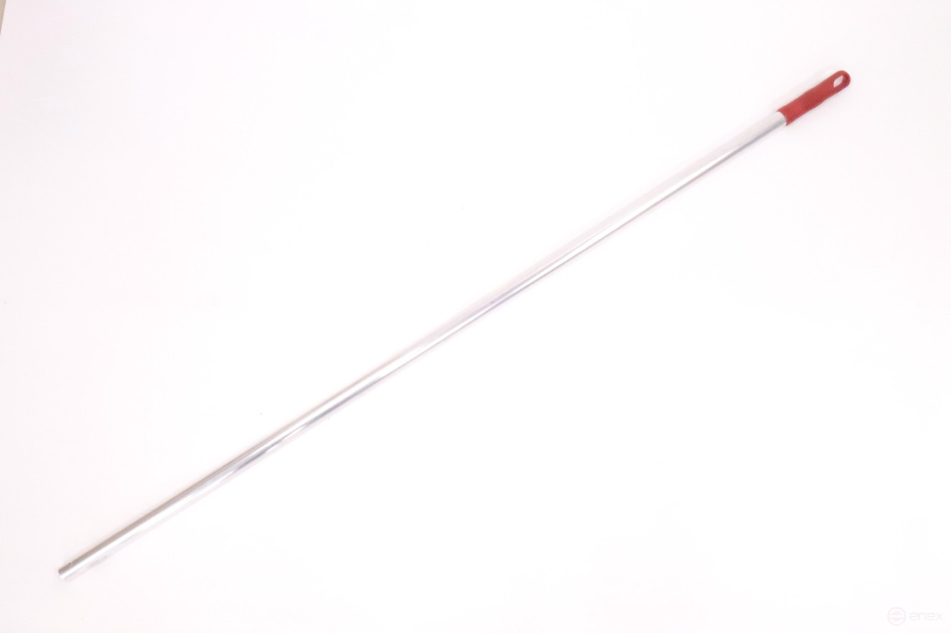 ACG Aluminum handle for Kentucky flounders and holders, red 140 cm, d-23 mm, 1008301