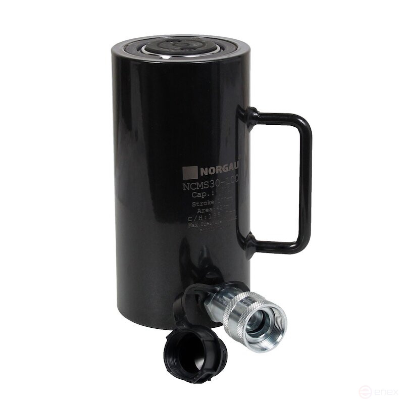 Hydraulic cylinder NORGAU Industrial single-acting 30 t, NCMS30-25