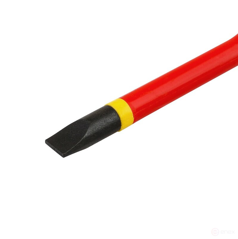 Dielectric slotted screwdriver NORGAU Industrial 5.5x125 mm, N172