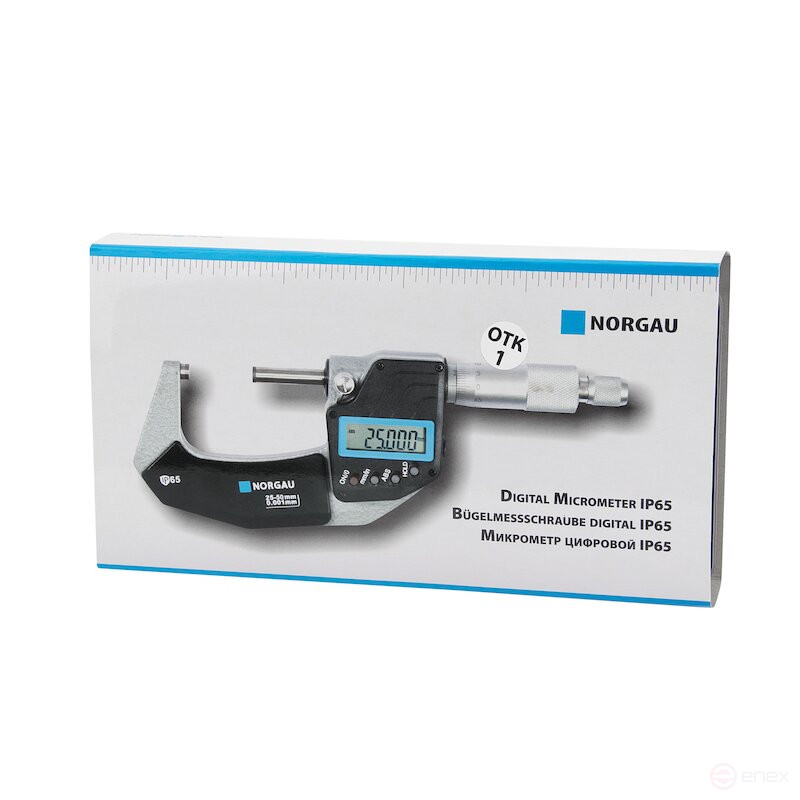 Digital micrometer NORGAU Industrial 25-50 mm, NMD-5065D