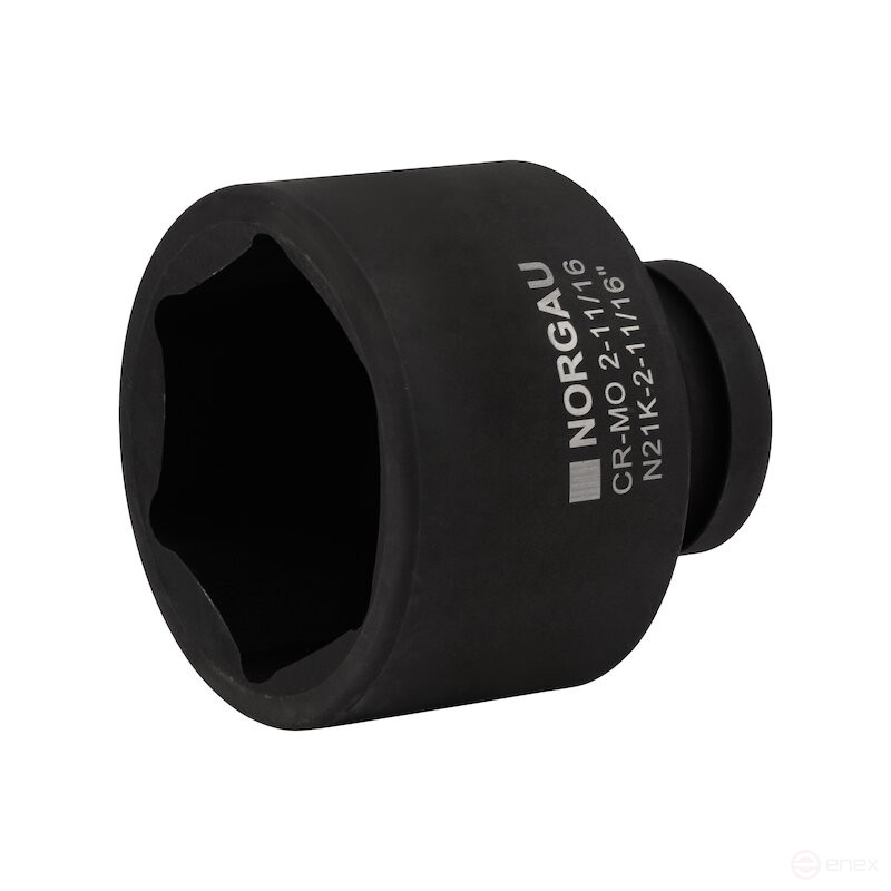 Головка торцевая ударная NORGAU Industrial шестигранная дюймовая 1", 2.11/16", N21K-2.11/16