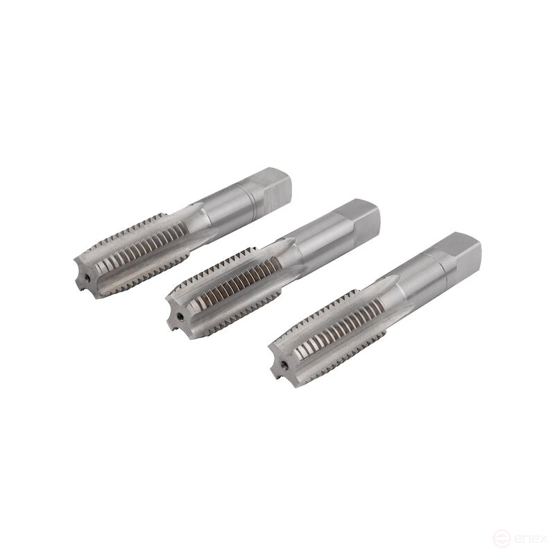 Set of hand taps NORGAU Industrial M20, HSS-E, 3 pieces