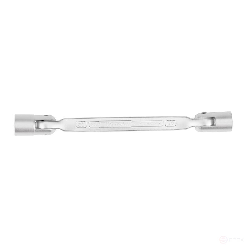 Ключ гаечный торцевой шарнирный двусторонний NORGAU Industrial 20х22, N34